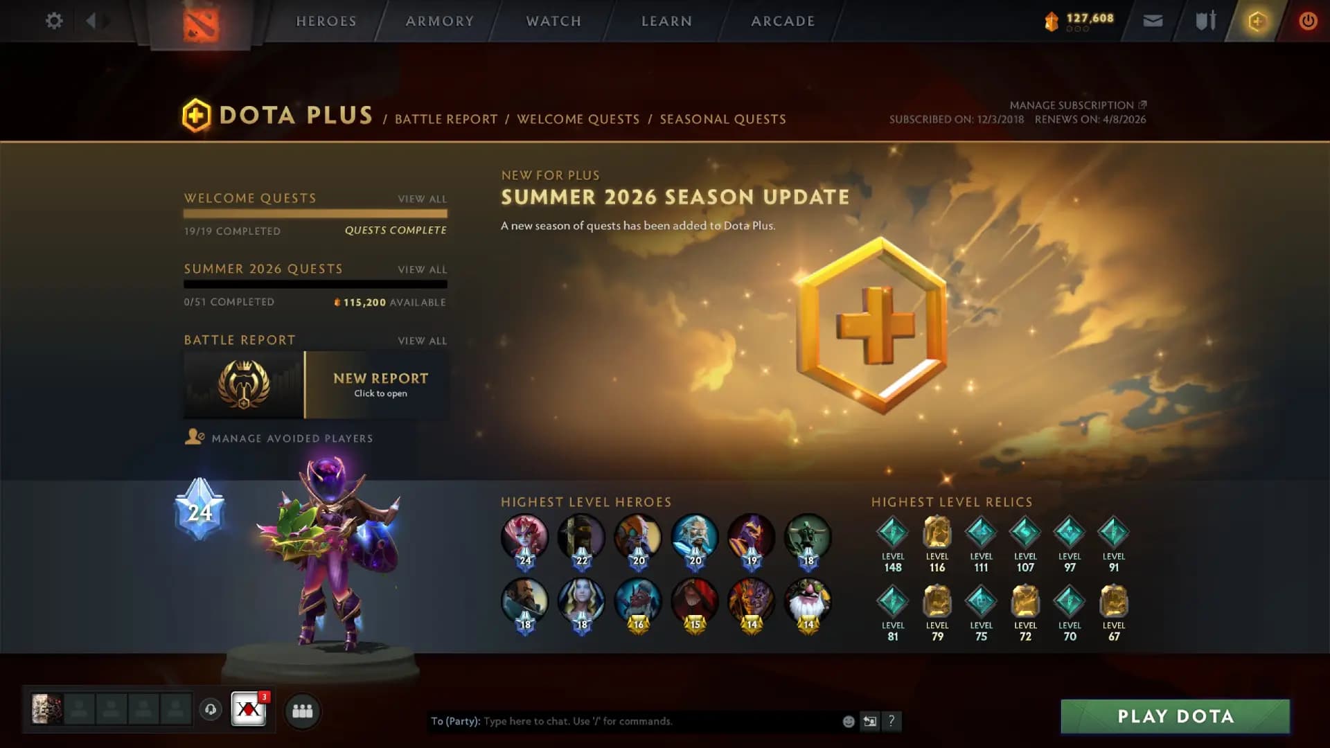 Legend IV | MMR: 3400 - Behavior: 12000 - Communication: 12000 - Image 4